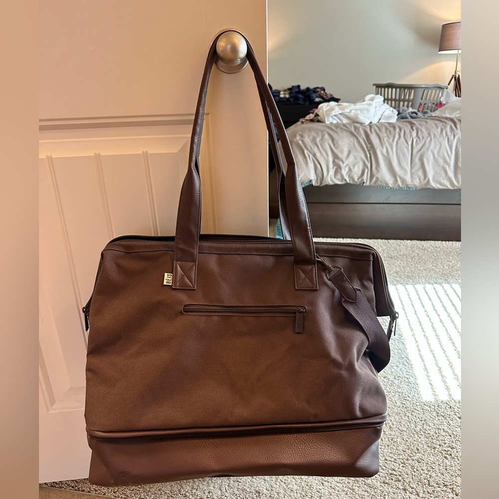Bei’s Luggage weekender bag in Dark Brown